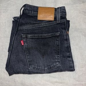 Levi’s ribcage straight jeans